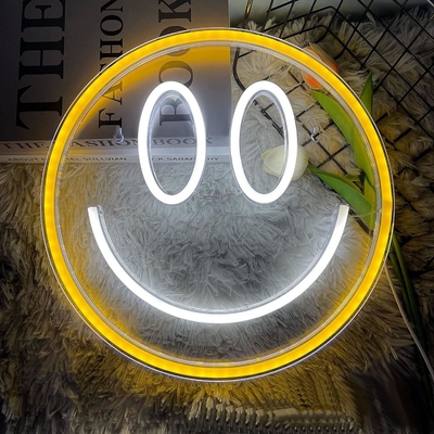 5V Voltage LED Smiley Face Sign Decorazione murale personalizzata per ragazze Preppy Decorazione della stanza