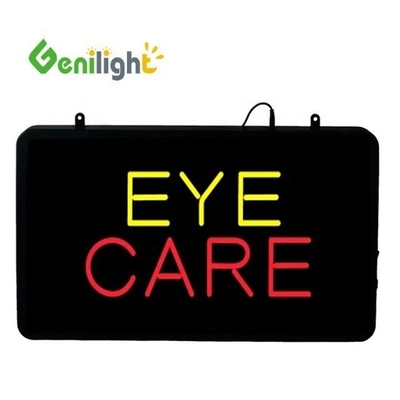 Segnale neon a LED per la cura degli occhi 22*13 pollici CE RoHS