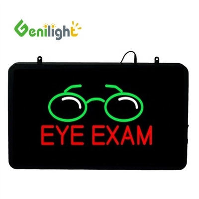 Segnale neon a LED per la cura degli occhi 22*13 pollici CE RoHS