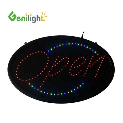 Consumo di energia Alta luminosità tabella acrilica aperta LED segno con tabella anteriore tabella PCB