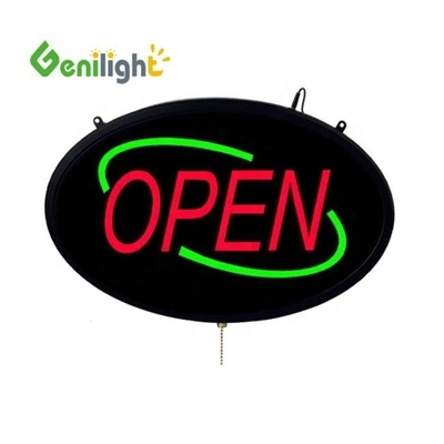 Segnale aperto a neon a LED per l'esposizione di moda in pub bar caffè ristorante Consumo di energia -