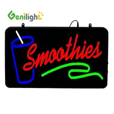 56*33 pollici Dimensione del pannello Genilight LED NEON OPEN Sign Perfetto per la pubblicità interna