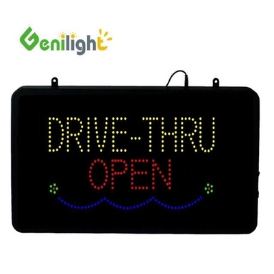 Pixel Pitch LED Car Logo con INSURANCE Neon Open Sign Prodotto da Genilight