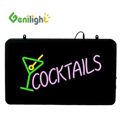 Messaggio in movimento colorato LED Pubblicità BAR Segno aperto con messaggio personalizzabile