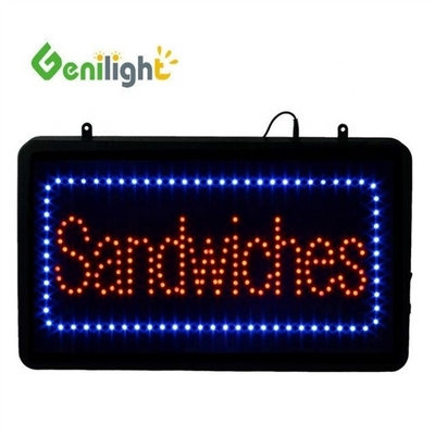 Disegno personalizzato DC12V BURRITOS LED Neon Open Sign da Genilight IP Rating Colore profondità -