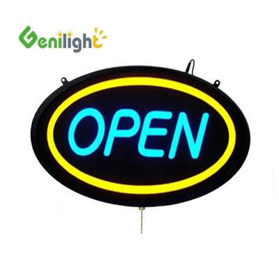 Segnale aperto a neon a LED appeso alla finestra con luminosità personalizzabile e funzione SDK