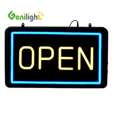 Segnale aperto a neon a LED appeso alla finestra con luminosità personalizzabile e funzione SDK