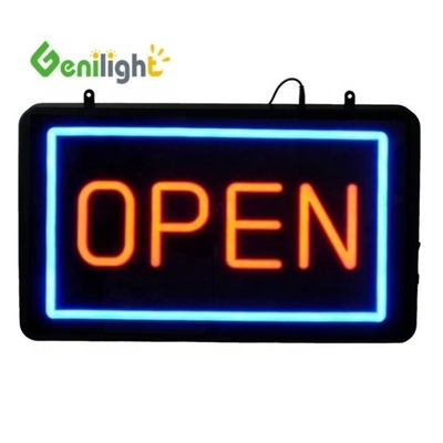 Segnale aperto a neon a LED appeso alla finestra con luminosità personalizzabile e funzione SDK