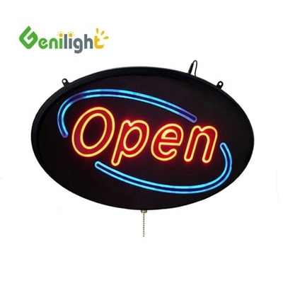 Dimensione del pannello personalizzabile Segno Neon Led Flex impermeabile aperto per OEM