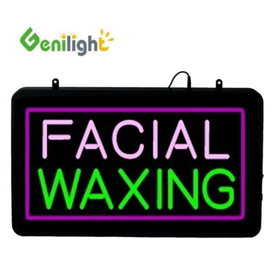 22*13 pollici DC12V Genilight Indoor WAXING Segno LED animato per la pubblicità di tensione sicura