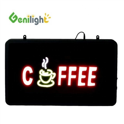 Foto Media LED Neon Open Sign Panel Dimensione 56*33 Perfetto per la decorazione dei caffè e oltre