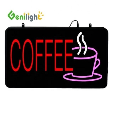 Foto Media LED Neon Open Sign Panel Dimensione 56*33 Perfetto per la decorazione dei caffè e oltre