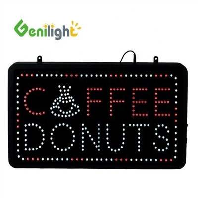 Foto Media LED Neon Open Sign Panel Dimensione 56*33 Perfetto per la decorazione dei caffè e oltre