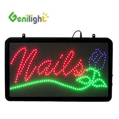 Luminosità Genilight Indoor 56*33cm Super Luminosità Custom LED Open Display LED Sign
