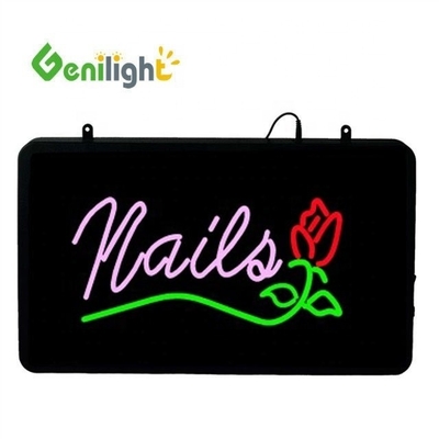 Luminosità Genilight Indoor 56*33cm Super Luminosità Custom LED Open Display LED Sign