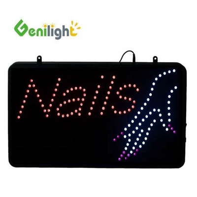 Luminosità Genilight Indoor 56*33cm Super Luminosità Custom LED Open Display LED Sign