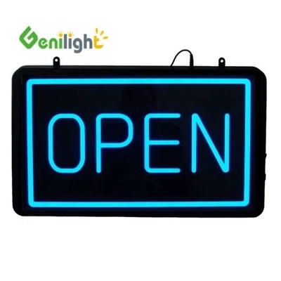 Tipo schermo tattile batteria azionato acrilico LED neon segno aperto per negozio