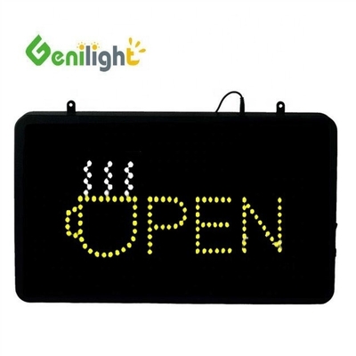 Colorato pannello di visualizzazione a LED a 12V per caffè aperto da Genilight