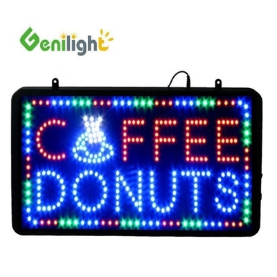 Colorato pannello di visualizzazione a LED a 12V per caffè aperto da Genilight