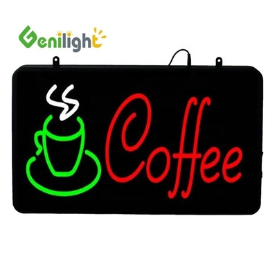 Colorato pannello di visualizzazione a LED a 12V per caffè aperto da Genilight