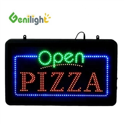 ABS Open-Mold Outframe Alto rapporto di contrasto di luminosità Custom Pizza Planet LED Neon Sign
