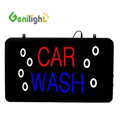 22*13 pollici LED CAR WASH Open Sign Pixel Pitch Genilight's Top- Prodotto per interni