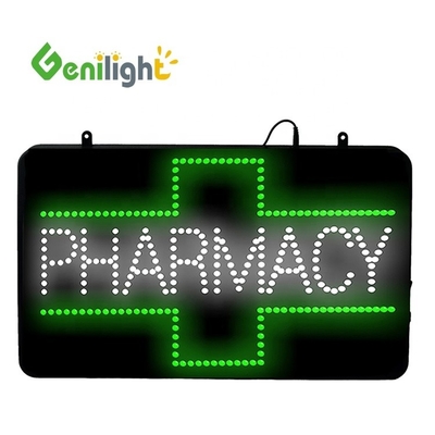 GLT-LSA2213-096 Segnale di farmacia luminoso a forma rettangolare per interni