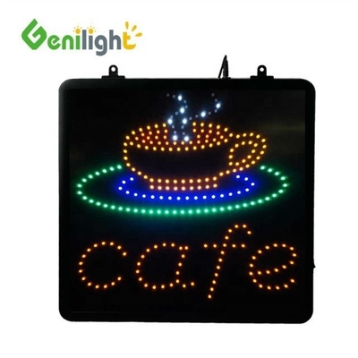 Trattamento medico Buona luce LED Neon Segno aperto animato con 2 tipi di funzioni di cambio
