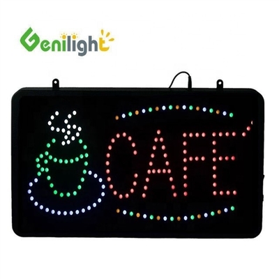 Trattamento medico Buona luce LED Neon Segno aperto animato con 2 tipi di funzioni di cambio