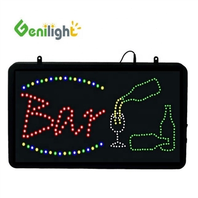 RGB Front Board PCB Board Flasher pubblicitario personalizzato Light Open Bar LED Sign
