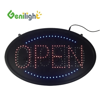 Segno LED personalizzato per la pubblicità in bar e negozi Dimensioni personalizzate Open LED Business