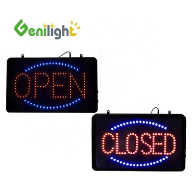 Segno LED personalizzato per la pubblicità in bar e negozi Dimensioni personalizzate Open LED Business