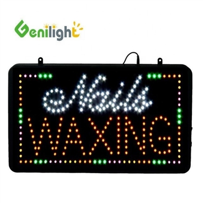 Attraente Pubblicità LED Unghie Spa Segno con numero di telefono Genilight Indoor 22 * 13 pollici