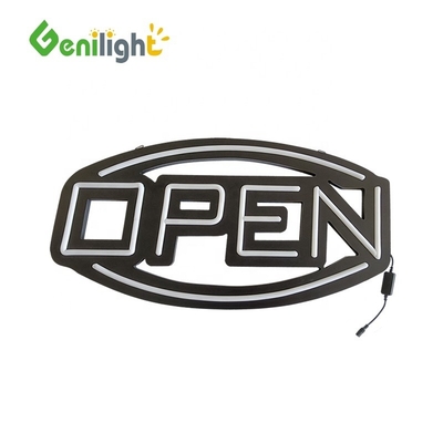 Potente segnale di apertura a neon a LED con certificazione CE ROHS e lavagna acrilica