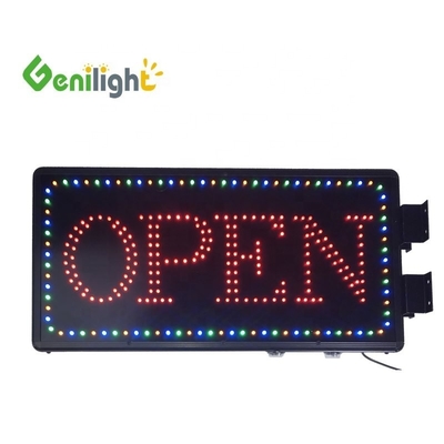Potente segnale di apertura a neon a LED con certificazione CE ROHS e lavagna acrilica