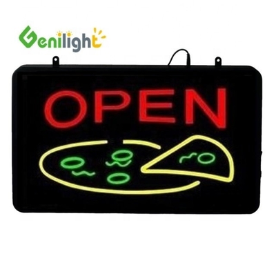 Segnale di pizza a LED ABS a stampo aperto per Genilight interno 22 * 13 pollici DC12V CE e RoHS certificato