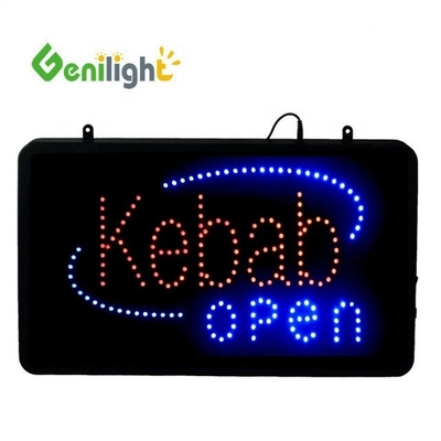 Pubblicità interna 56*33cm RGB LED Moving Open Sign con lunga durata dall'originale