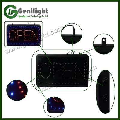 Tabella di segnale aperta a LED personalizzata per il commercio al dettaglio