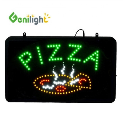 Segno di visualizzazione della pizza per vetrina del negozio in materiale PC