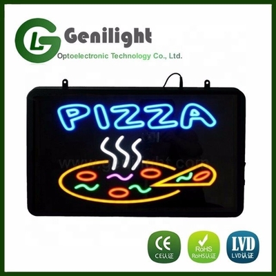 Batteria ricaricabile alimentata da 12V Custom Pizza Neon Sign CE ROHS LVD Certificato