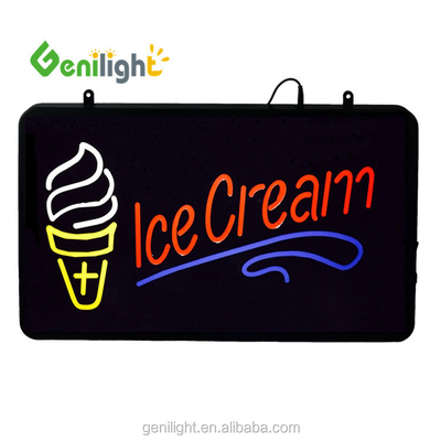 Segnale di gelato LED ad alta visibilità personalizzato con fonte luminosa della lampada