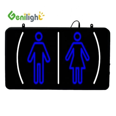 Unisex GLT-LSN5633-046 Bagno maschile Bagno femminile Bagno LED segnale con 5mm luminosità LED