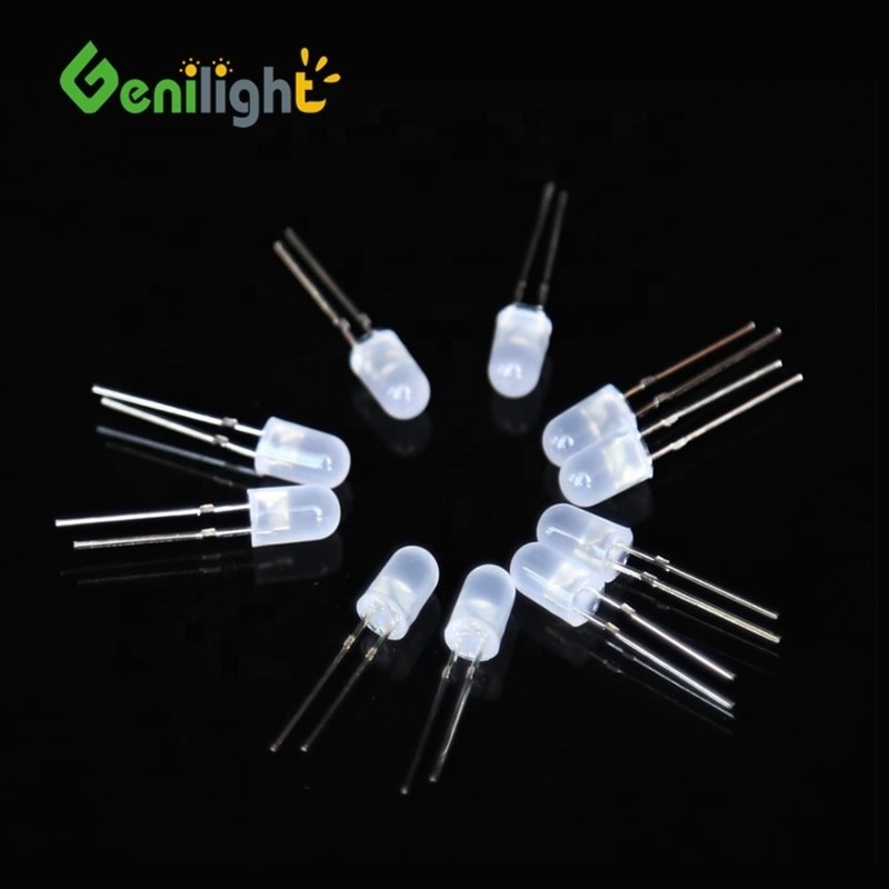 F3 LED per latte 3 mm Ultra Bright Red Green Blue White Yellow LED -40-60 Tolleranza