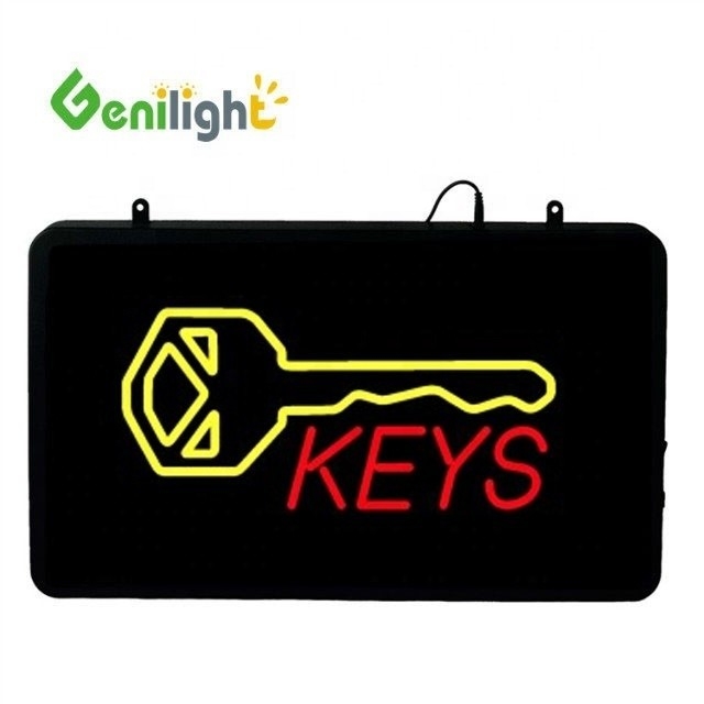 Segnale a neon a LED personalizzato da 22*13 pollici per negozio sbloccato