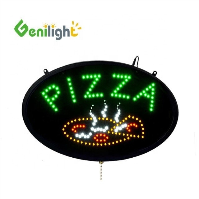 Fornitore di alimentazione interna Pizza Led Letter Sign for Shop Business Finestre da ODM