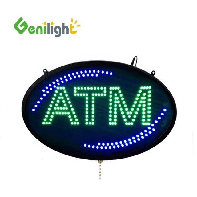 Dispositivo touchscreen per bancomat all'interno con segnale illuminato a LED in basso per interni e display