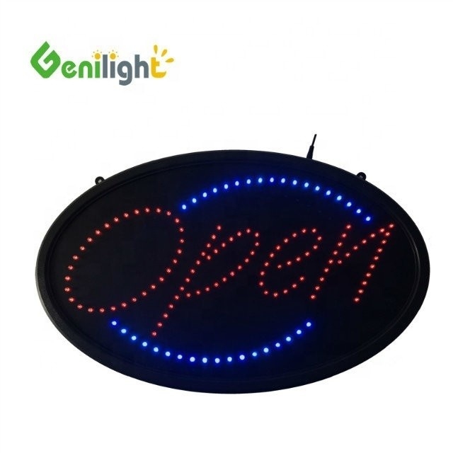 Consumo di energia Alta luminosità tabella acrilica aperta LED segno con tabella anteriore tabella PCB