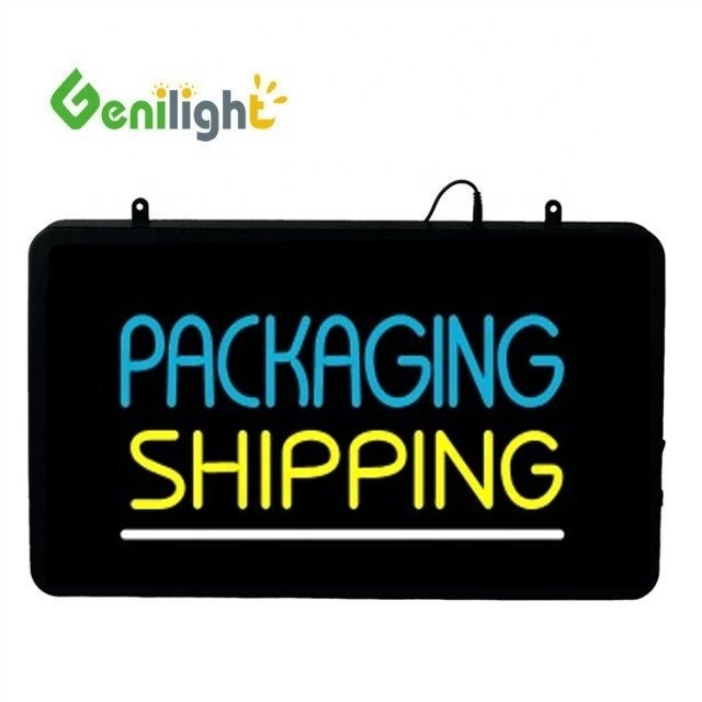 Genilight 22*13 pollici CE RoHS Segno Neon LED Acrilico Personalizzato