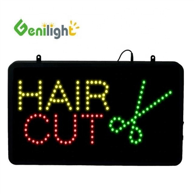 Genilight Indoor 56*33cm Alto salone di parrucchiere lucido Taglio capelli pannello di luce aperto per saloni